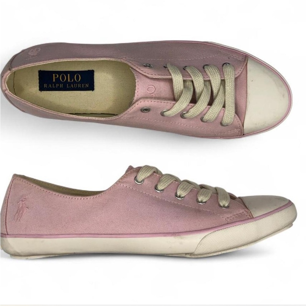 Polo Ralph Lauren Womens Canvas Oxford Sneakers